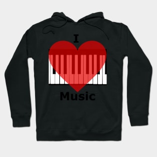 I love music Hoodie